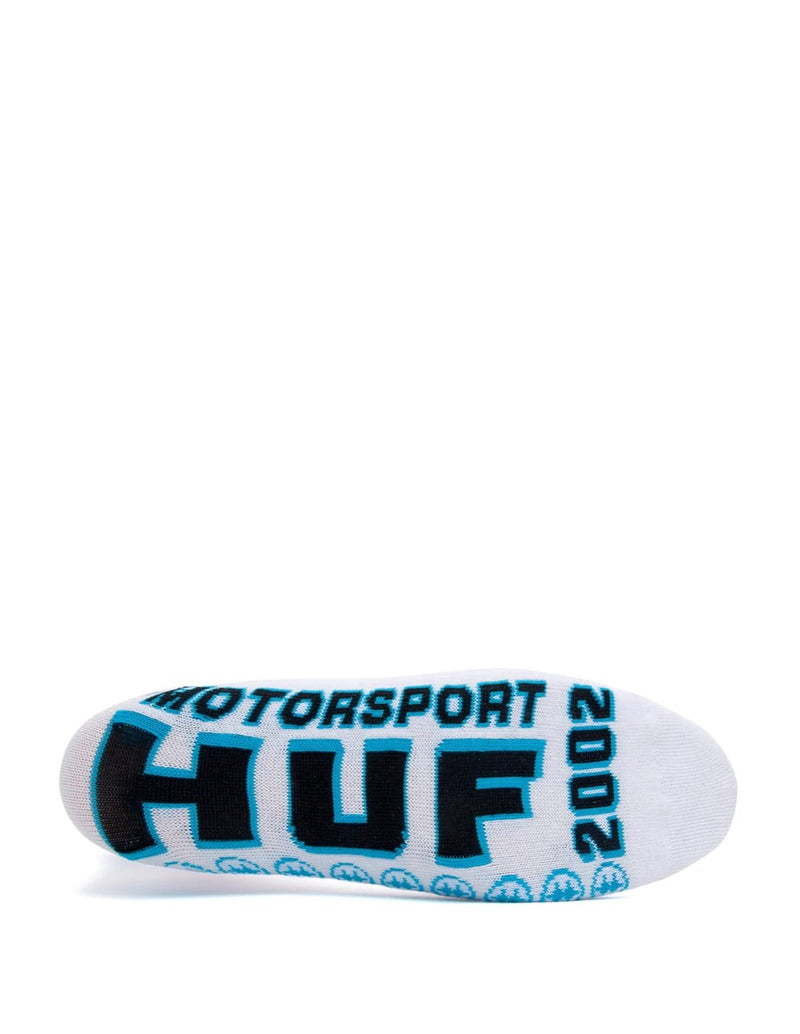 HUF H-Class Logo Socks White and Blue Unisex