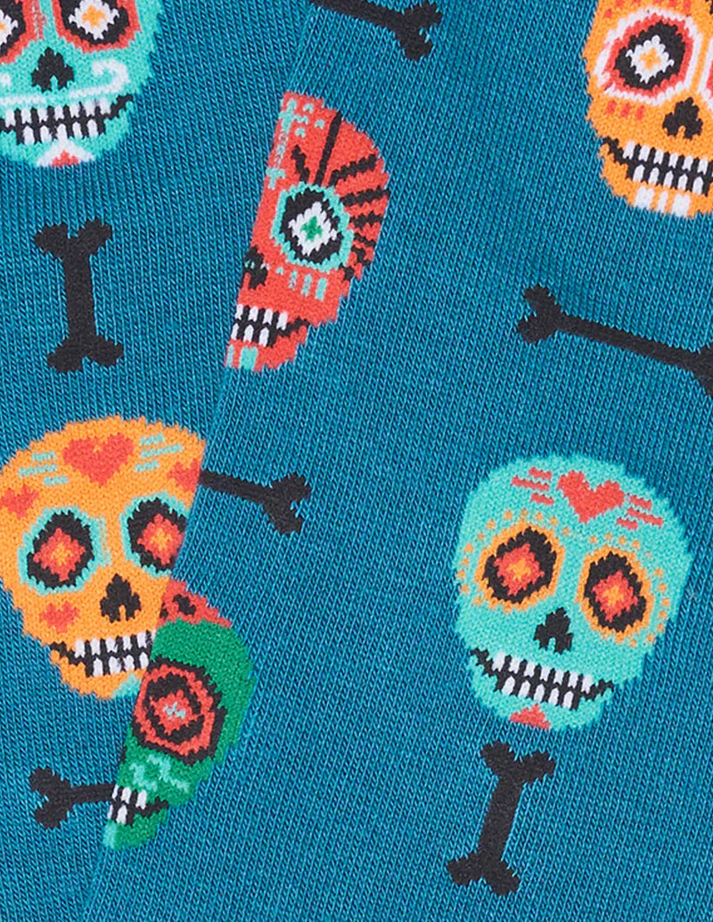 Calcetines Jimmy Lion Skulls Azules Unisex