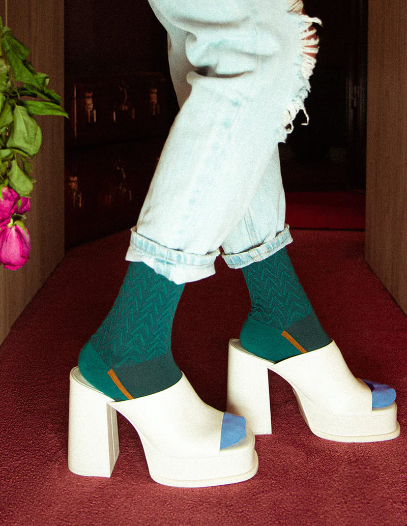 Calcetines Jimmy Lion Sophie Verdes Unisex