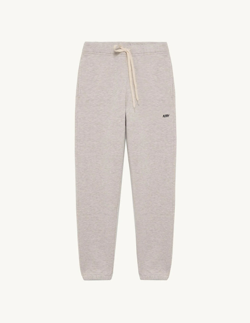 Pantalón Autry con Logo Bordado Gris Hombre