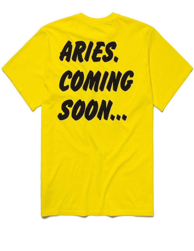 Camiseta Aries Caveman Amarilla Hombre