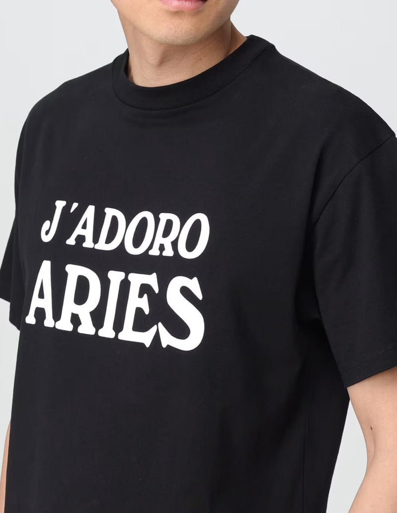 Camiseta Aries J´Adoro Negra Unisex SUAR60008X-BLACK NEGRO