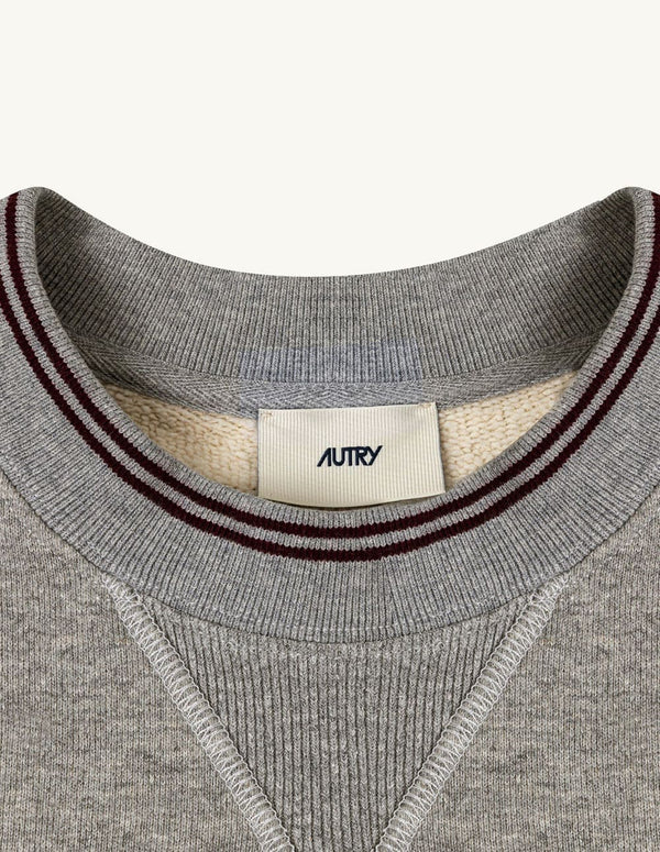 Sudadera Autry con Logo Gris Hombre