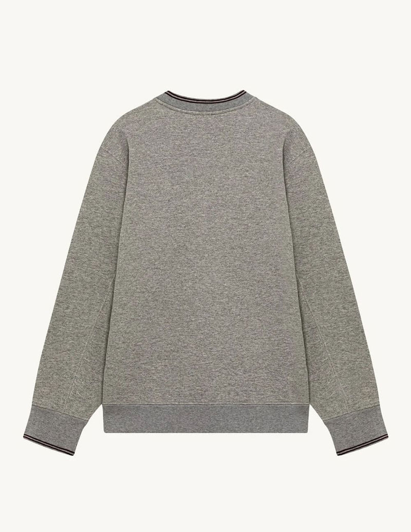 Sudadera Autry con Logo Gris Hombre