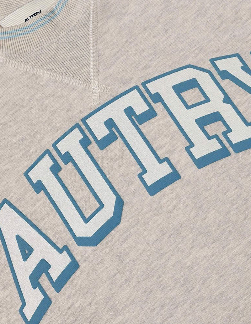 Sudadera Autry College Gris y Azul Mujer