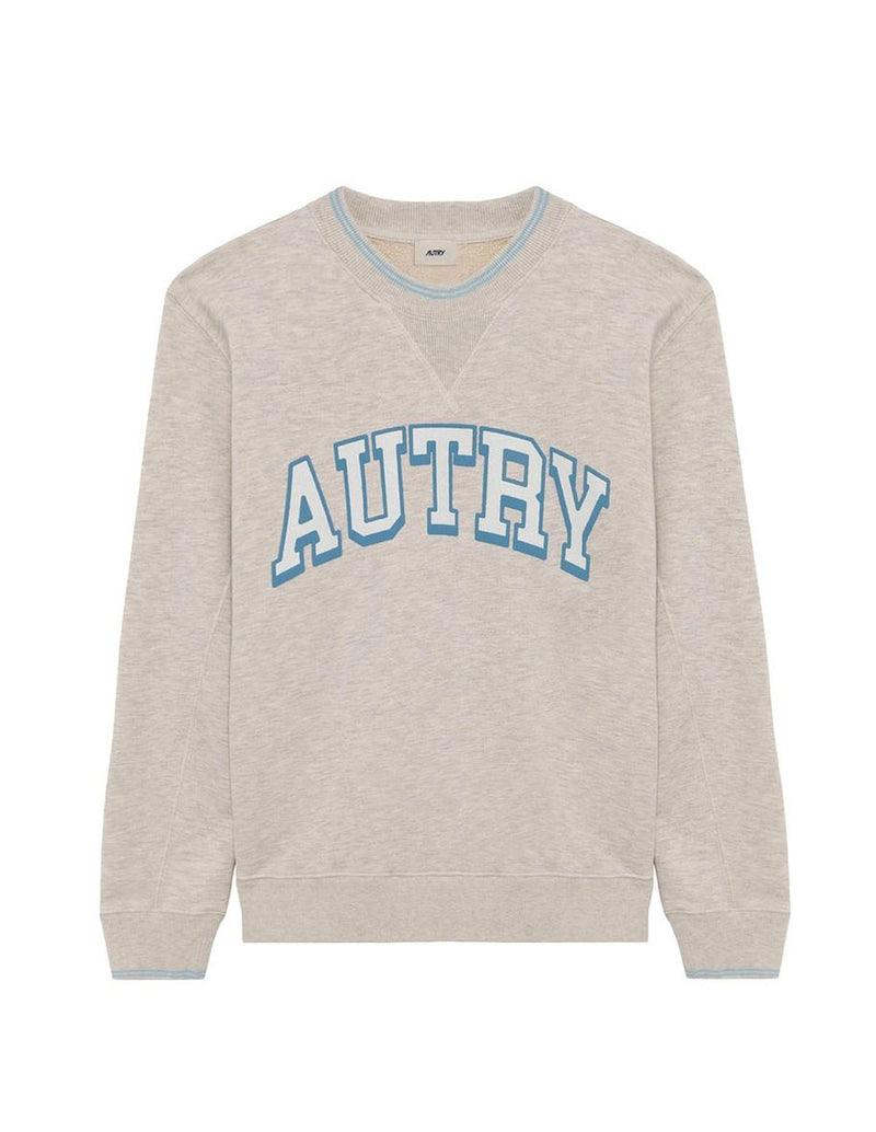 Sudadera Autry College Gris y Azul Mujer