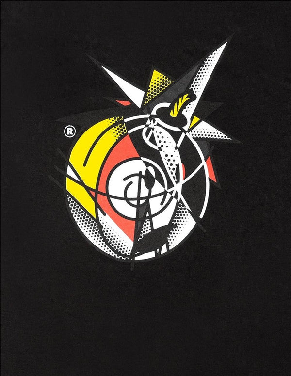 Camiseta The Hundreds X Roy Lichtenstein Negra Hombre