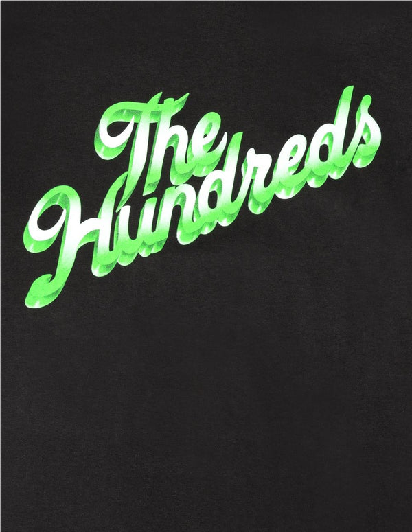 Camsieta The Hundreds Con Logo 3-D Negra Hombre