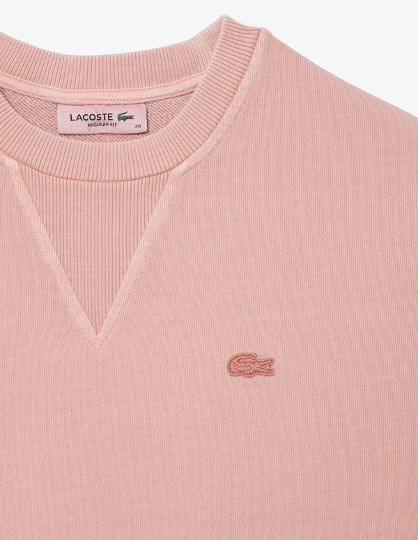 Camiseta Lacoste Natural Dyed Rosa Mujer