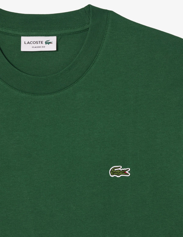Camiseta Lacoste con Logo Verde Hombre