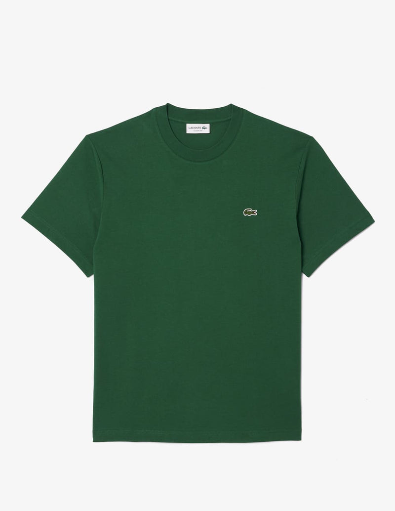 Camiseta Lacoste con Logo Verde Hombre