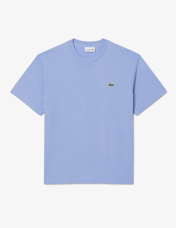 Camiseta Lacoste con Logo Morada Hombre