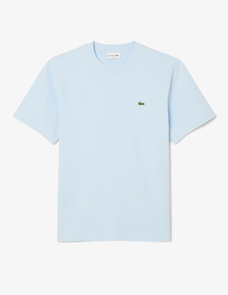 Camiseta Lacoste con Logo Azul Hombre