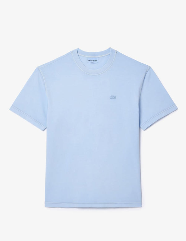 Camiseta Lacoste Natural Dyed Azul Unisex