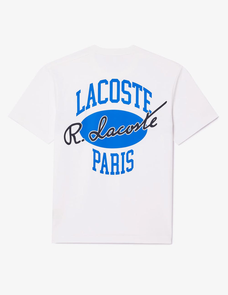 Camiseta Lacoste Heritage Blanca Hombre