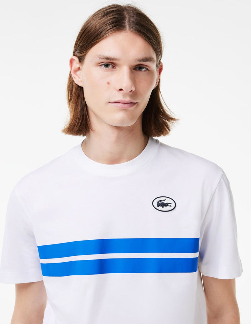 Camiseta Lacoste Heritage Blanca Hombre