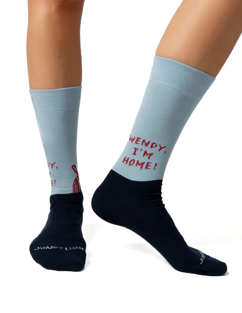 Calcetines Jimmy Lion The Shining Wendy I´m Home Azules Unisex