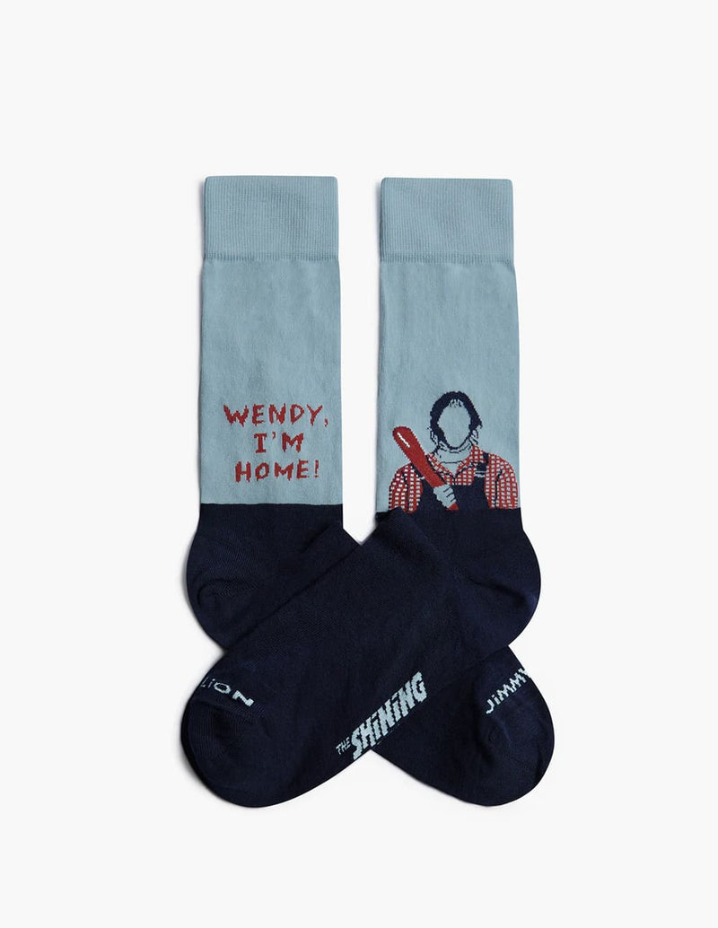 Calcetines Jimmy Lion The Shining Wendy I´m Home Azules Unisex