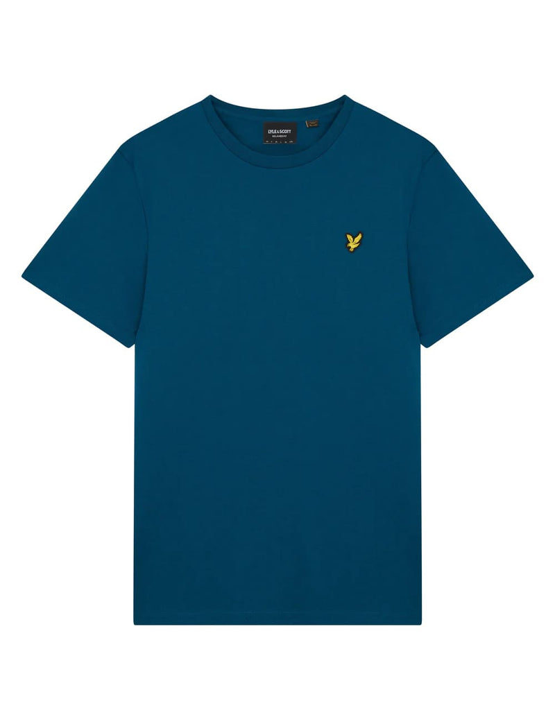 Camiseta Lyle & Scott Plain Azul Hombre