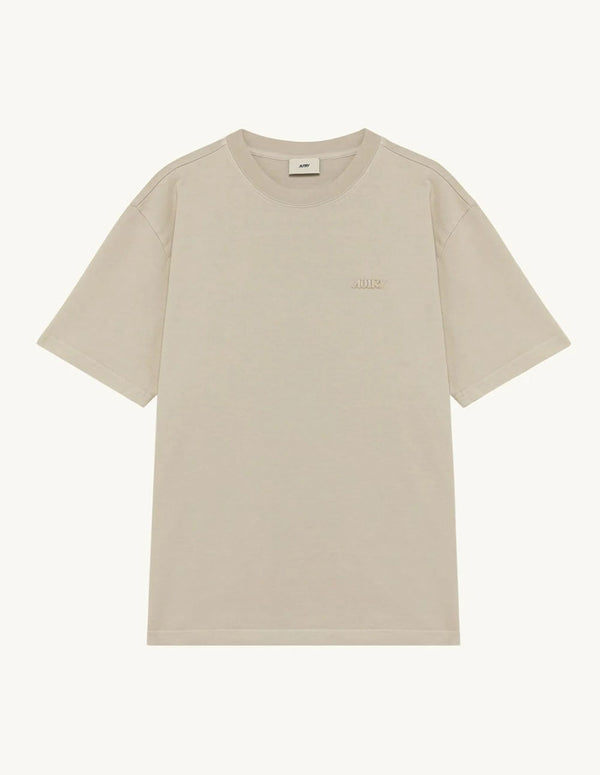 Camiseta Autry con Logo Beige Unisex