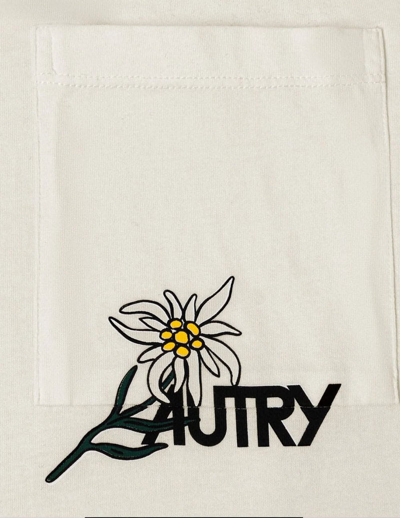 Camiseta Autry Edelweiss Blanca Unisex
