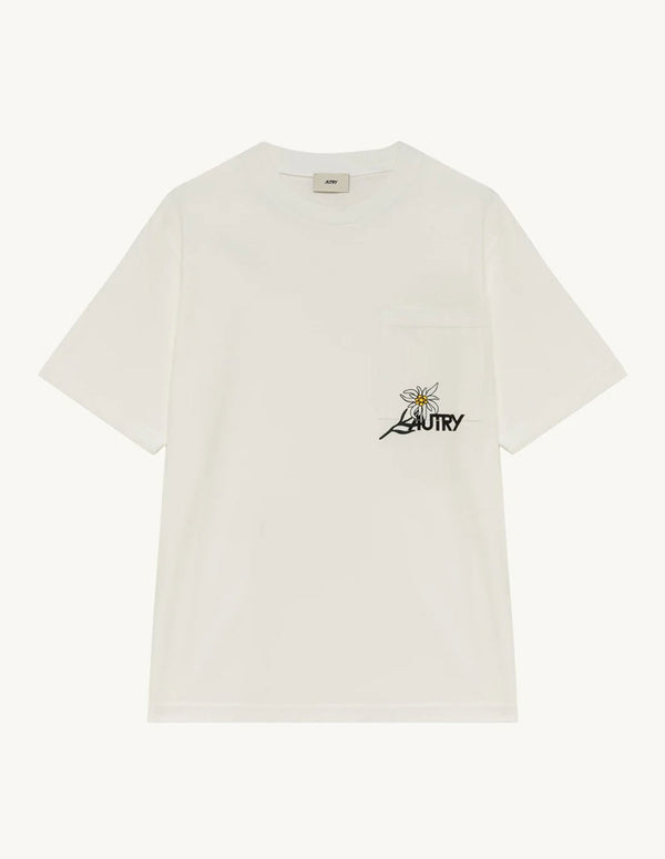Camiseta Autry Edelweiss Blanca Unisex