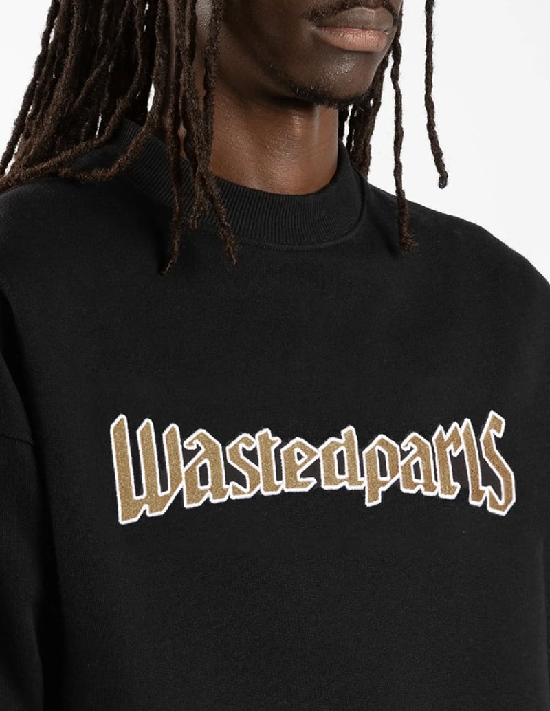 Sudadera WASTED United Negra Unisex