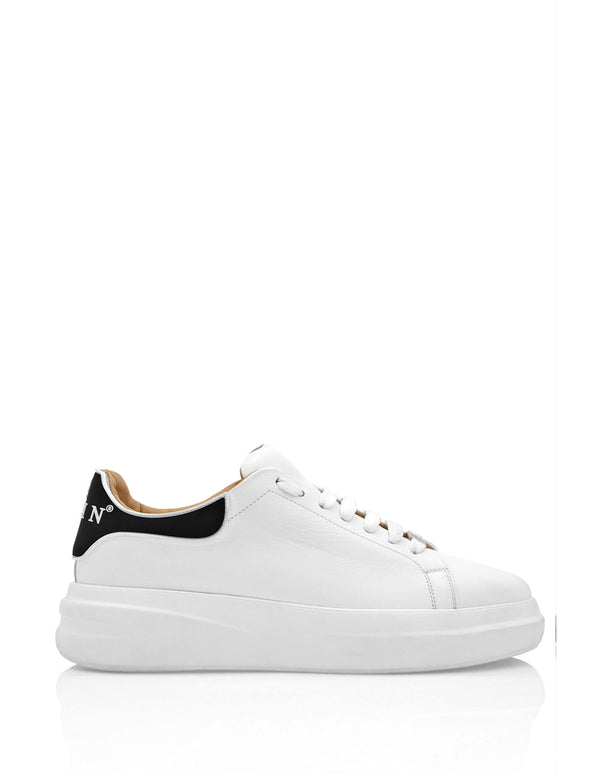 Philipp Plein Leather Lo-Top Blancas Hombre