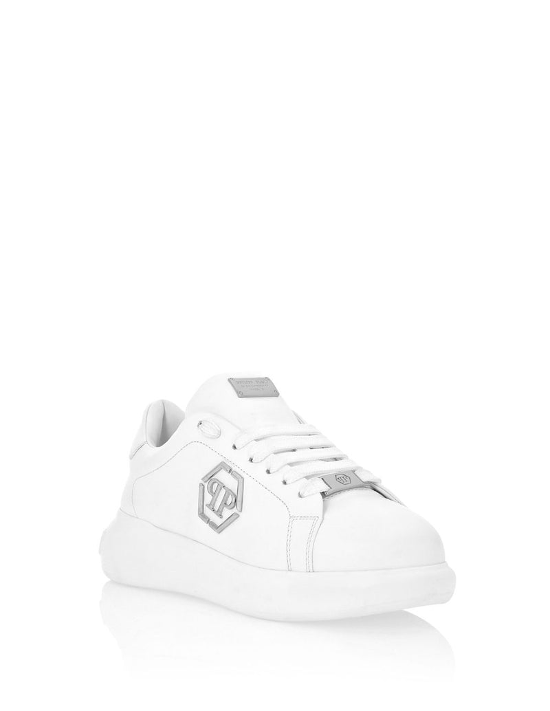 Philipp Plein Lo-Top New Basic Hexagon Blancas Hombre