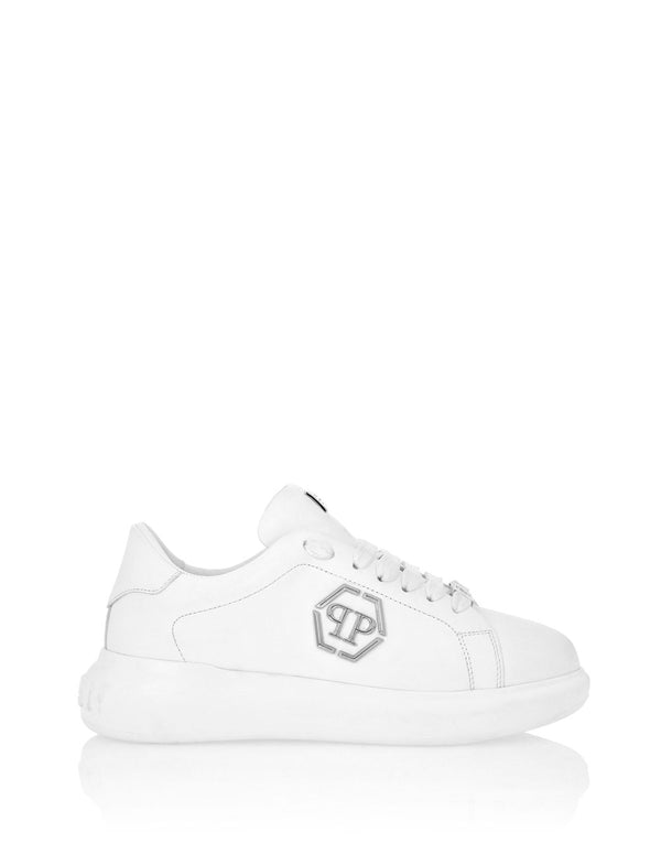 Philipp Plein Lo-Top New Basic Hexagon Blancas Hombre