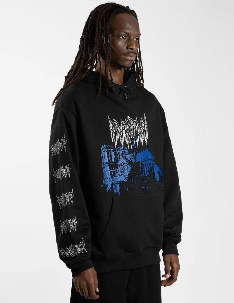 Sudadera con Capucha WASTED Vault Negra Unisex