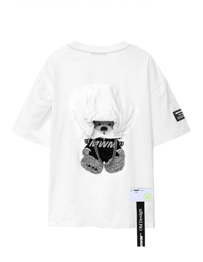 Camiseta MWM Teddy Blanca Unisex