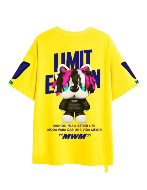 Camiseta MWM Dog Capsule Amarilla Unisex