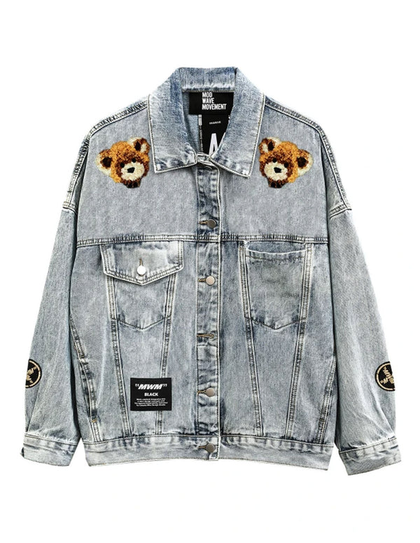 Chaqueta Vaquera MWM Teddy Azul Unisex