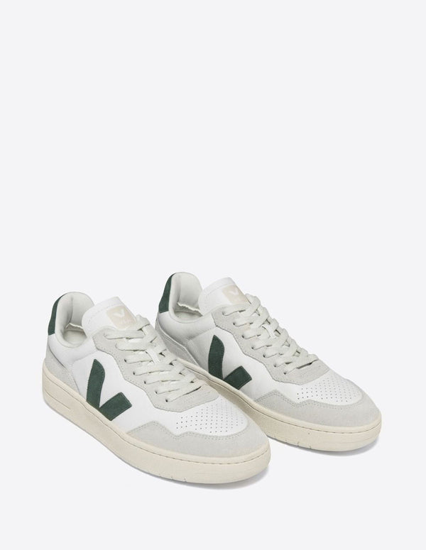 Veja V-90 Leather Blancas y Verdes Unisex