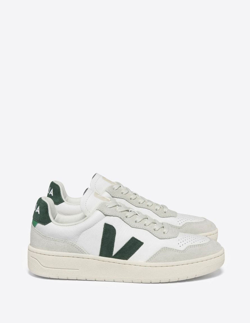 Veja V-90 Leather Blancas y Verdes Unisex