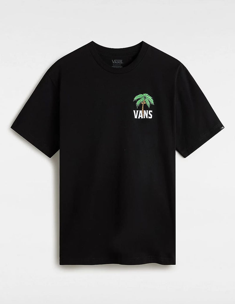 Camiseta Vans Down Time Negra Hombre