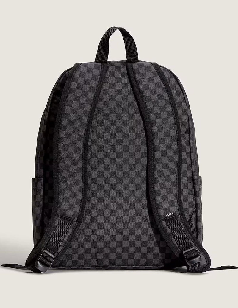 Mochila Vans Old Skool Check Gris Unisex 42 x 32 x 12