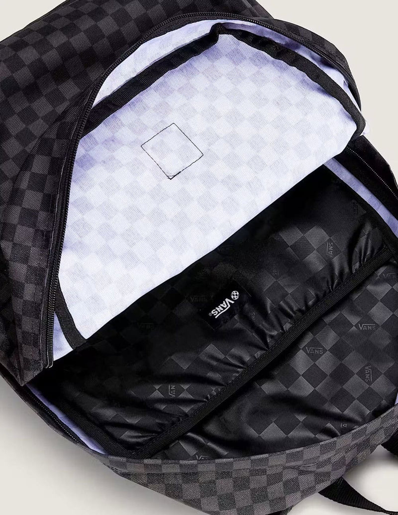 Mochila Vans Old Skool Check Gris Unisex 42 x 32 x 12