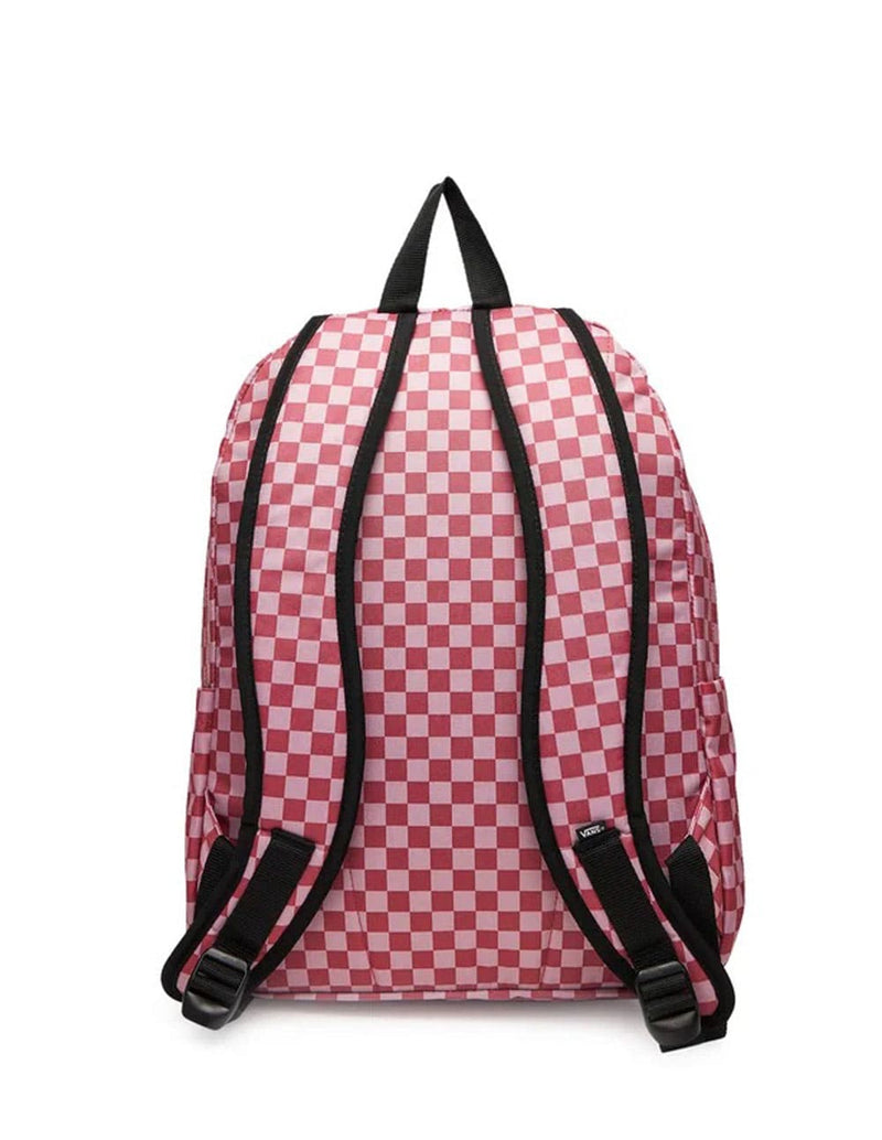 Mochila Vans Old Skool Checkerboard Rosa Unisex 42 x 32 x 12