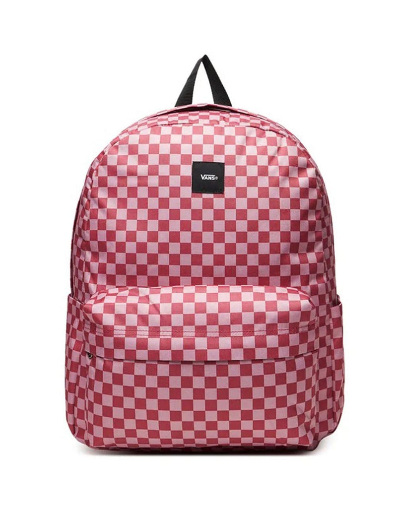 Mochila Vans Old Skool Checkerboard Rosa Unisex 42 x 32 x 12
