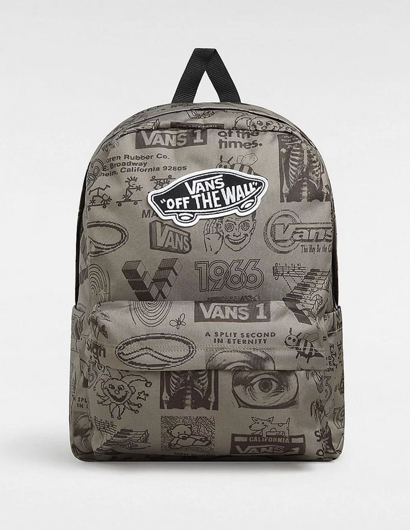 Mochila Vans Old Skool Classic Marrón Unisex 32 x 42 x 12