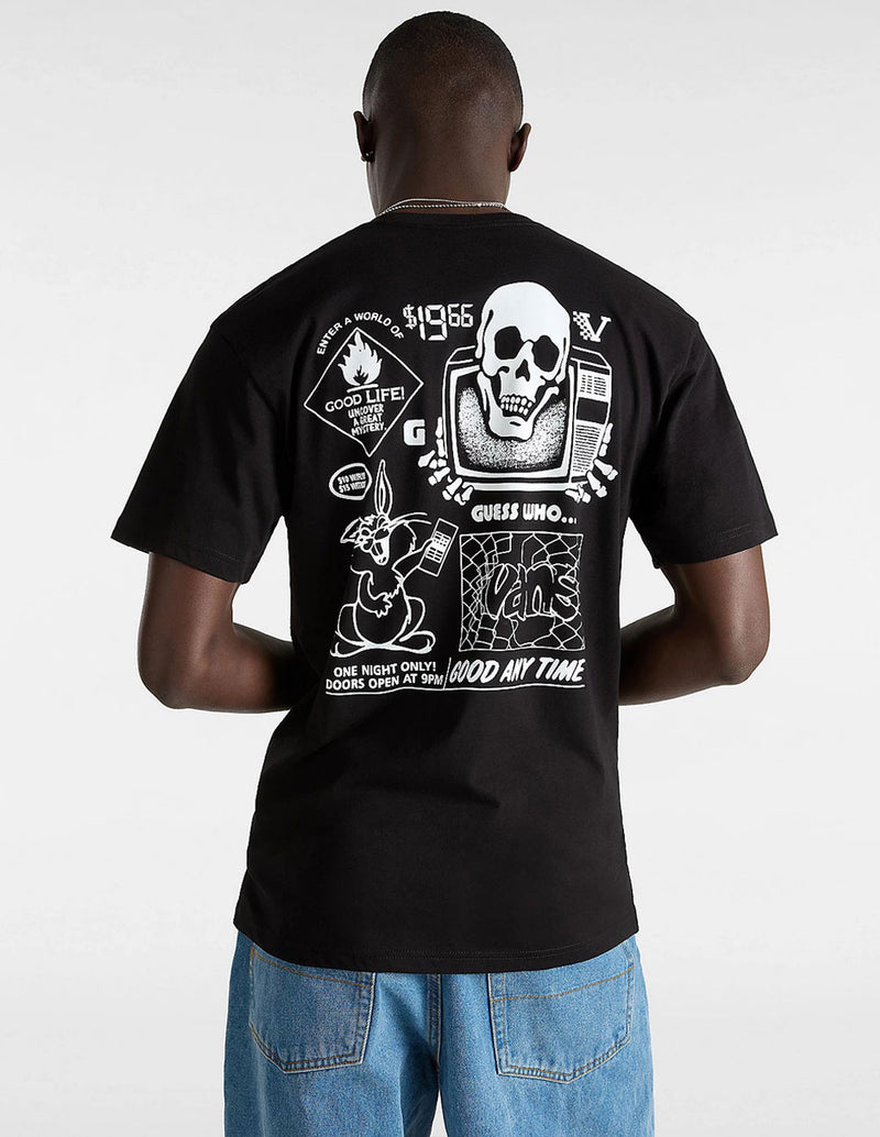 Camiseta Vans Crazy Eddi Negra Unisex