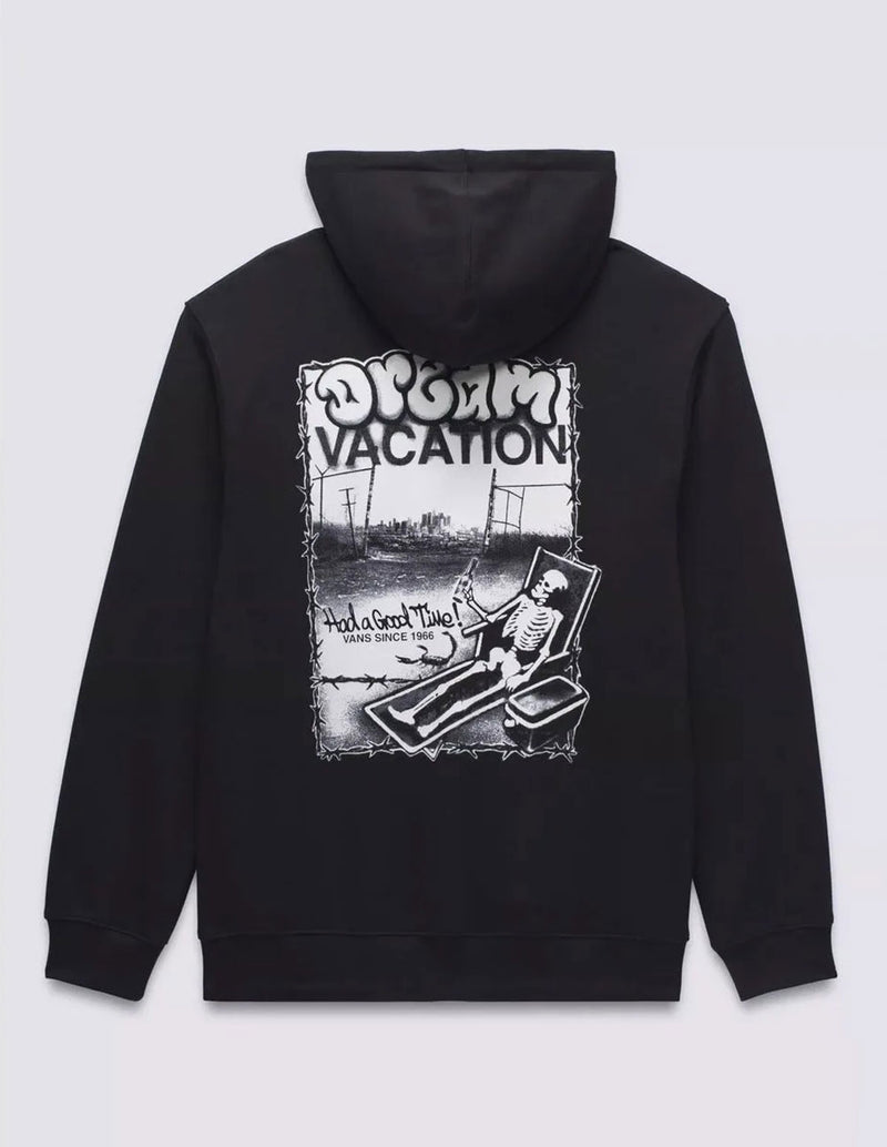 Sudadera con Capucha Vans Good Time Negra Unisex