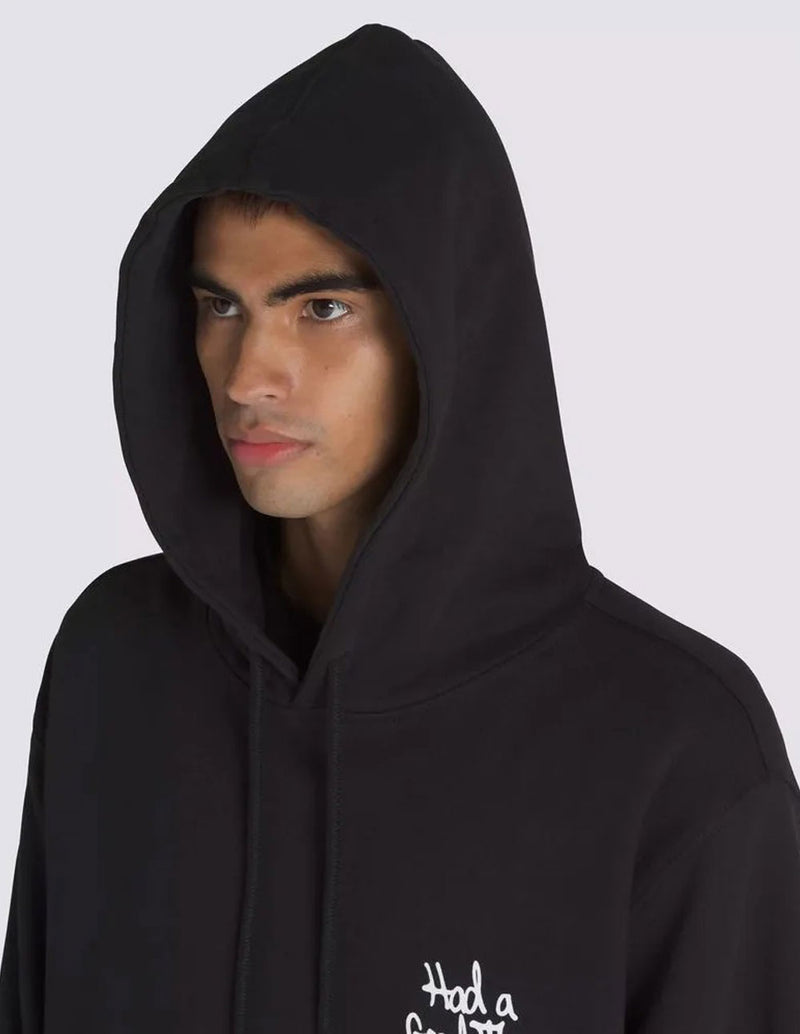 Sudadera con Capucha Vans Good Time Negra Unisex
