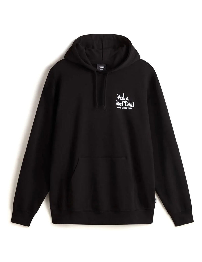 Sudadera con Capucha Vans Good Time Negra Unisex