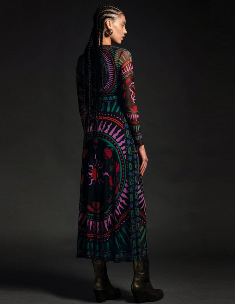 Vestido Peace and Chaos Infinity Multicolor Mujer