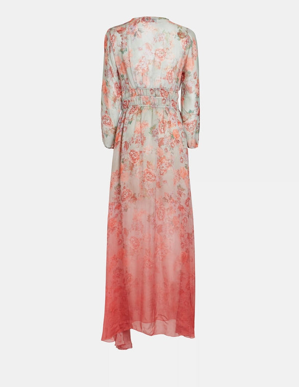 Long Dress GUESS Pink Print Woman