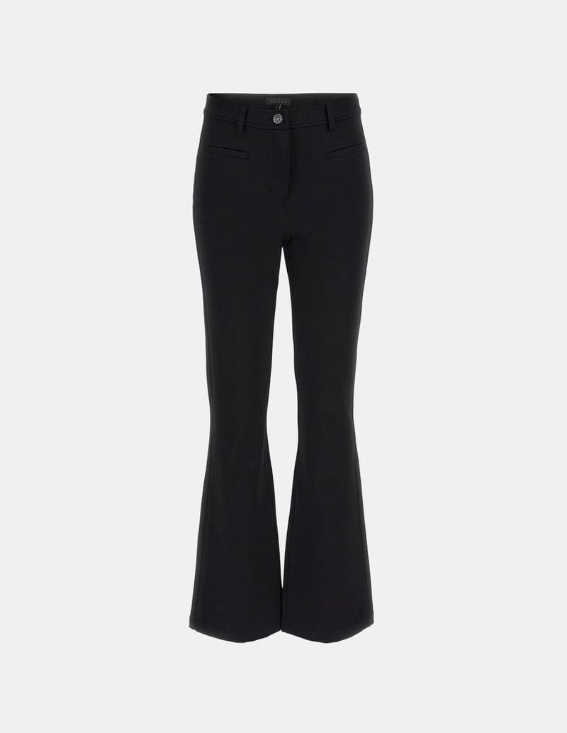 Pantalón GUESS Sexy Flare Negro Mujer