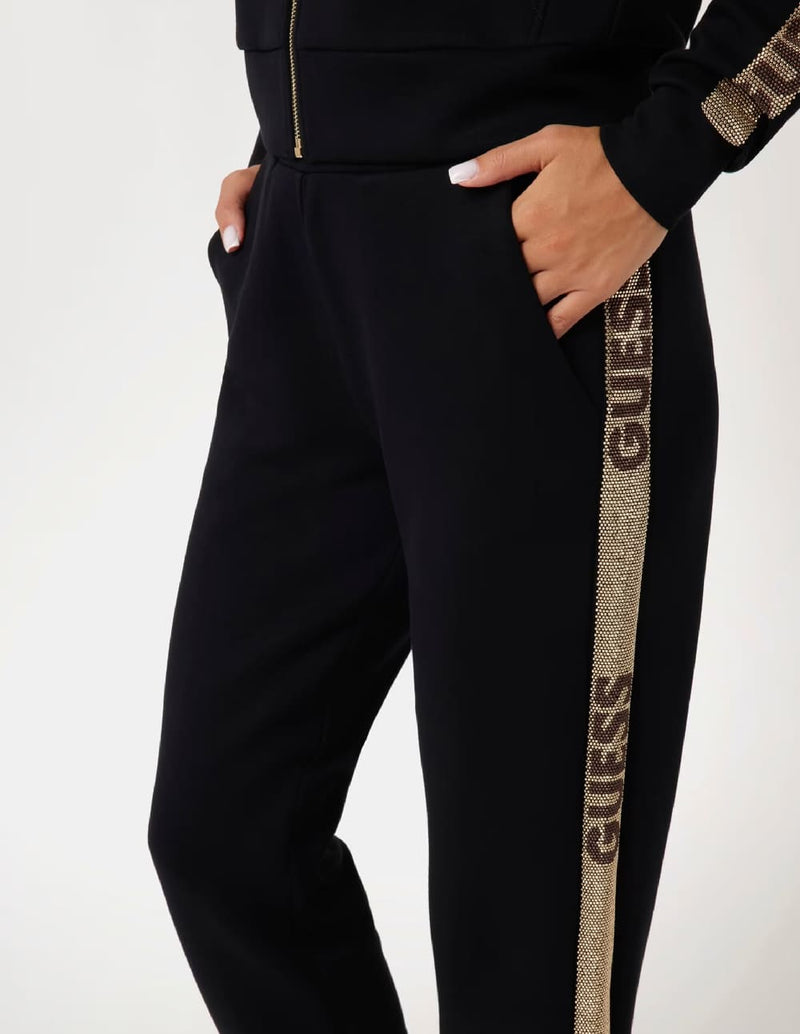 Pantalón GUESS de Neopreno Negro Mujer